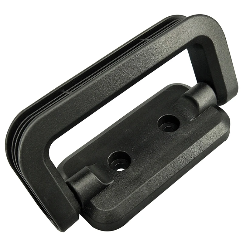 

Plastic Luggage Pull Handle Suitcase Side Holder Folding Grab Handle 35mm Hole Centers For Welding Machine Mechanical Equipment