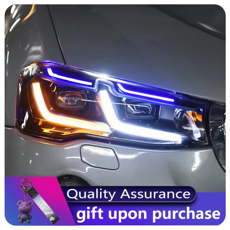 

Подходит для 2011-2018 фар BMW X3 в сборе X4 F25 F26, Модифицированная фотолинза, дневной свет, Задний сигнал поворота