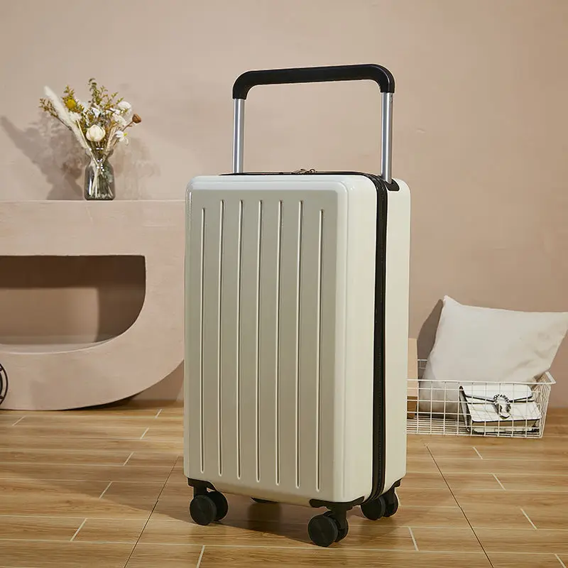 

New Suitcase Wide Handle Fashion Luggage Cabin 20" Rolling Travel Bag Carry-on Suitcases Password Trolley Case 28 inch Unisex