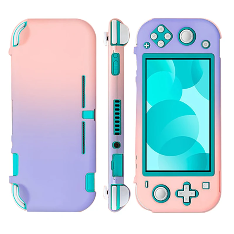 

Защитный чехол для Nintendo Switch Lite, цветной милый Жесткий Чехол, аксессуары для игровой консоли