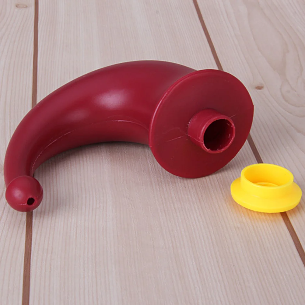 Yoga Nasal Wash Pot Yoga Neti Pot Nasal Rinsing Nose Wash Sinus Irrigation Red Horn Cleaner