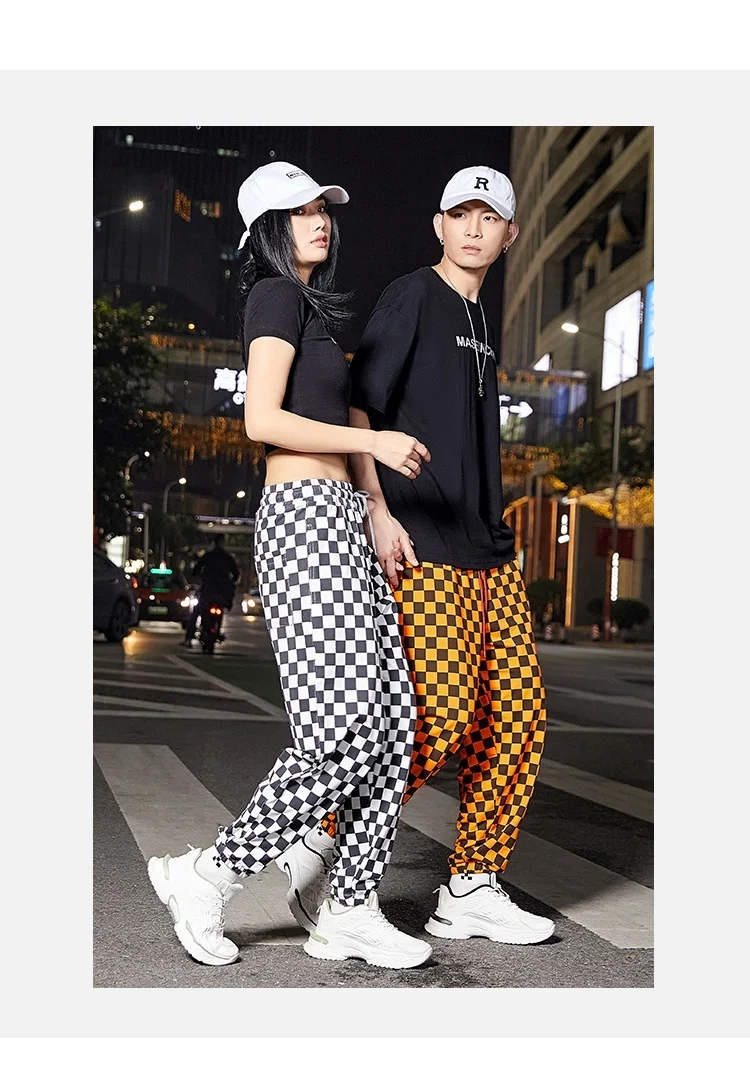 Zongke Plaid Streetwear Joggers Men Pants Harem Chinese Size 3XL Ankle-Length Sweatpants Men Trousers Fashion 2022 New Arrivals harem jeans