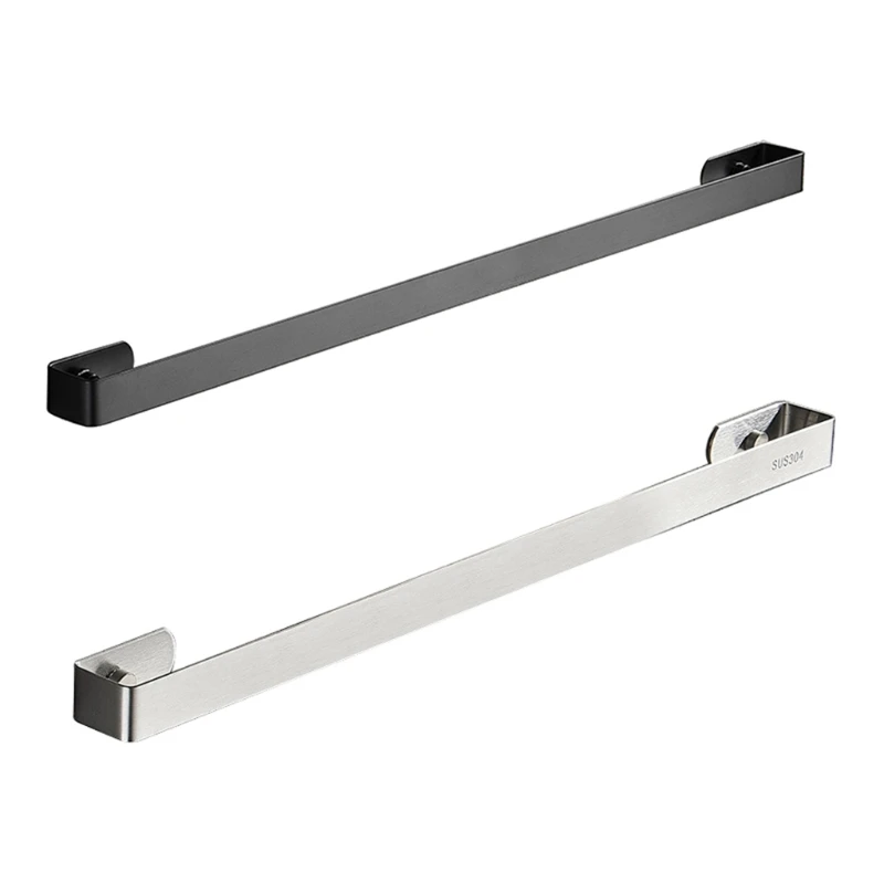 Stainless Steel Wall Mounted Toilet Towel Rack Holder Bath Towel Hanger Shelf