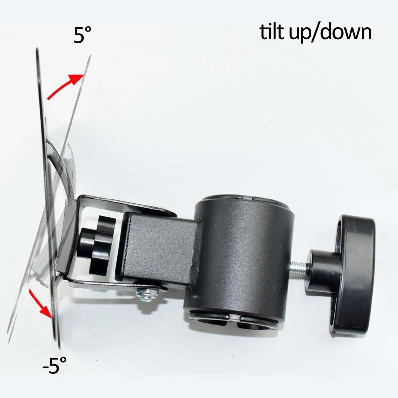 Full Motion Monitor Mount Peças Tilt Swivel Lcd Suporte de Parede Pipe Mount 15kg 10 24 27 Vesa 75x75 100x100 50x50 Lcd3t - Image 6