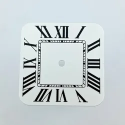 Premium Square Watch Case with Sapphire Glass and Accessories - Fits 27mm Dial, Available in Silver, Gold, and Black (15)