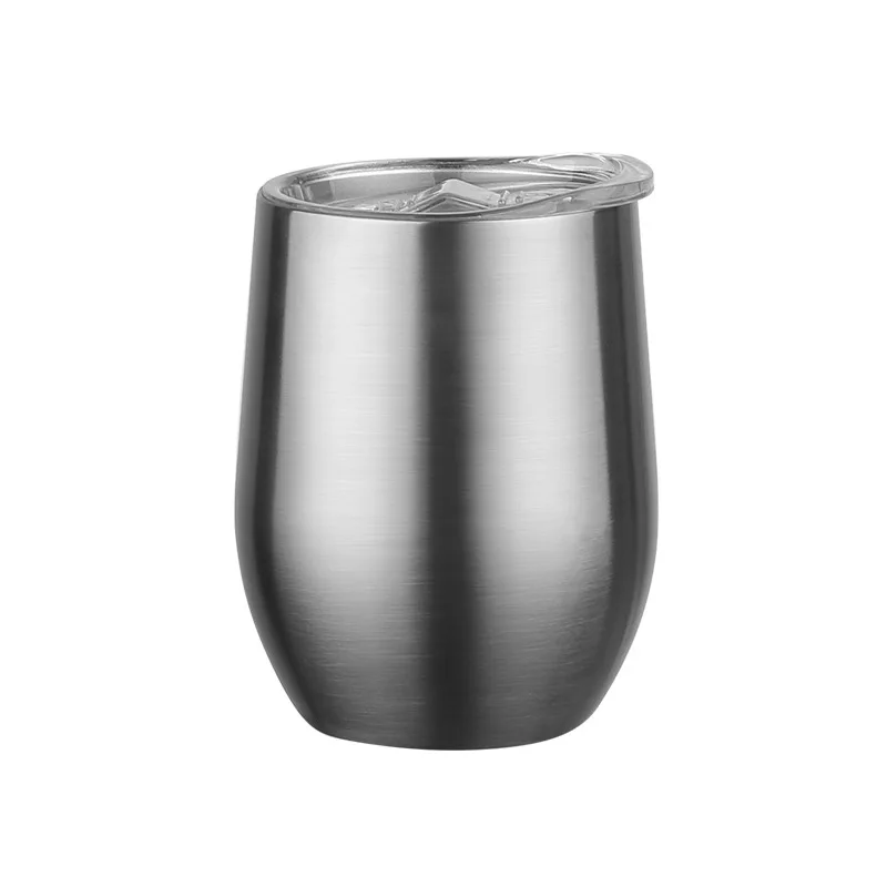 Colorful Egg Shaped Double Wall Stainless Steel Mug 7
