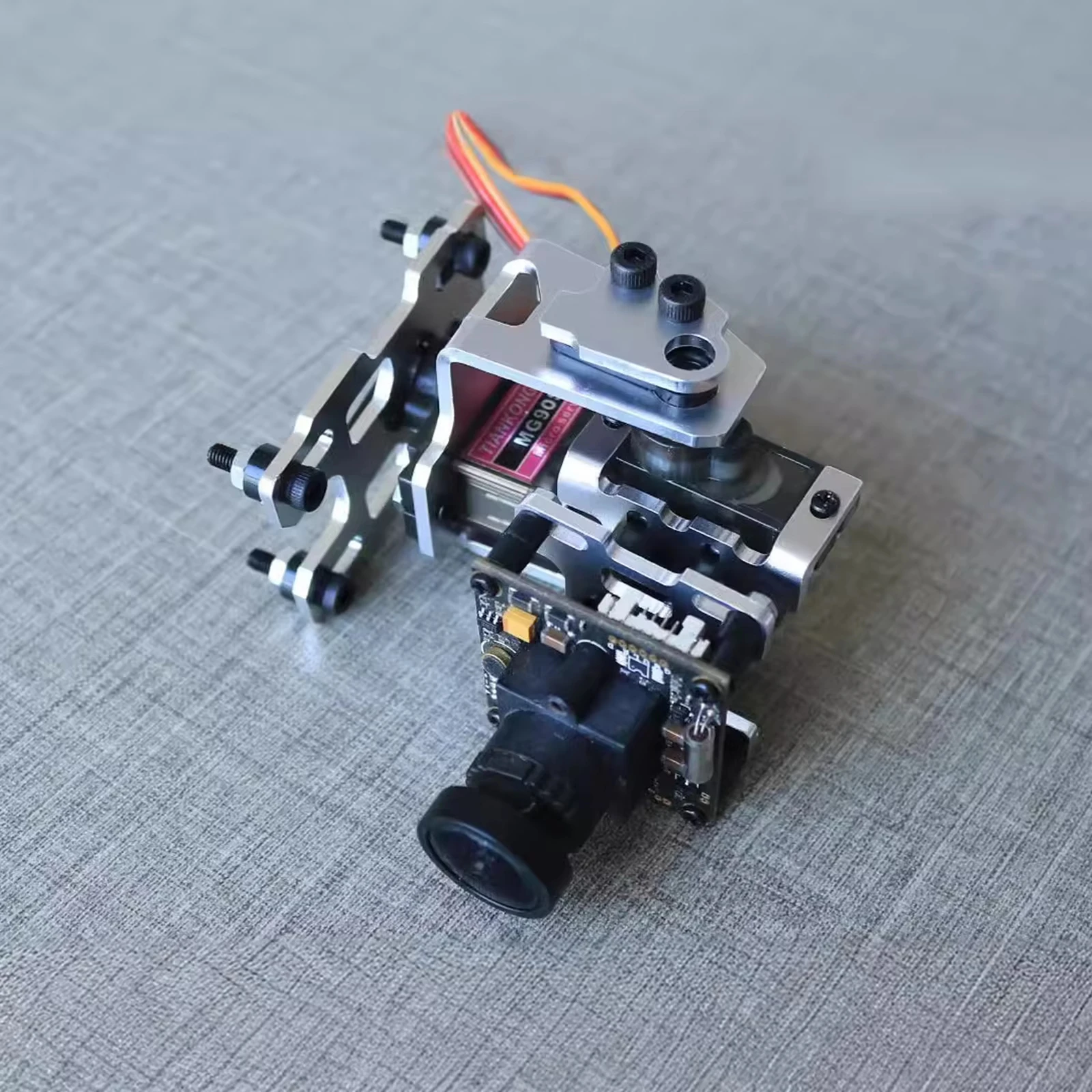 Gimbal FPV 2 ása RC með 2 málmþjónum - Rafræn RC hluti