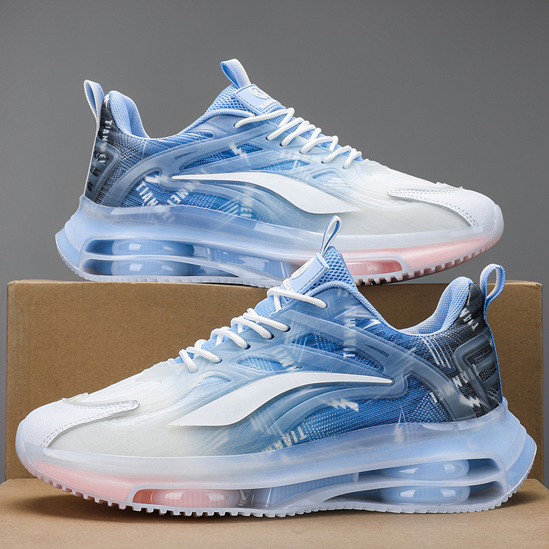 Men's Shoes Spring Summer 2025 New Sports Shoes Leather Surface Waterproof Trend Breathable Student Casual Trend Shoes