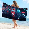 Cartoon H-Hazbin-Hoteles Towel Microfiber Beach Towel Absorbent Quick dry Soft Yoga Swimming Resort Mountain Climbing Towel 4