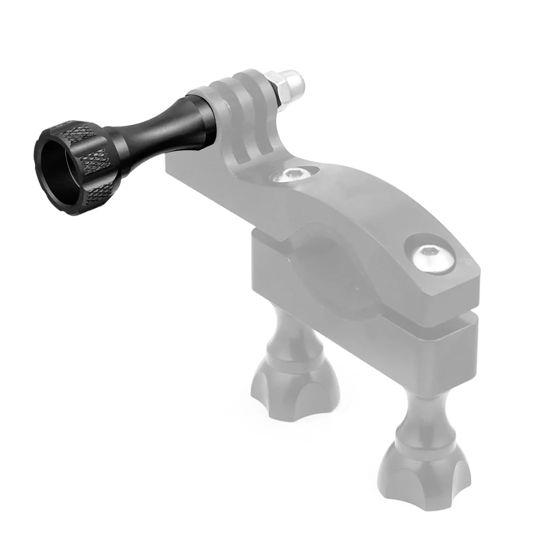 Aluminium M5 Gewindeadapter-Schrauben für Fahrradlenker-Klemmhalterung für Gopro Hero 9 8 7 6 5 4 3 Yi SJCAM Action-Kameras – Detail 6
