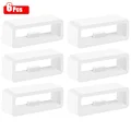 6pcs White