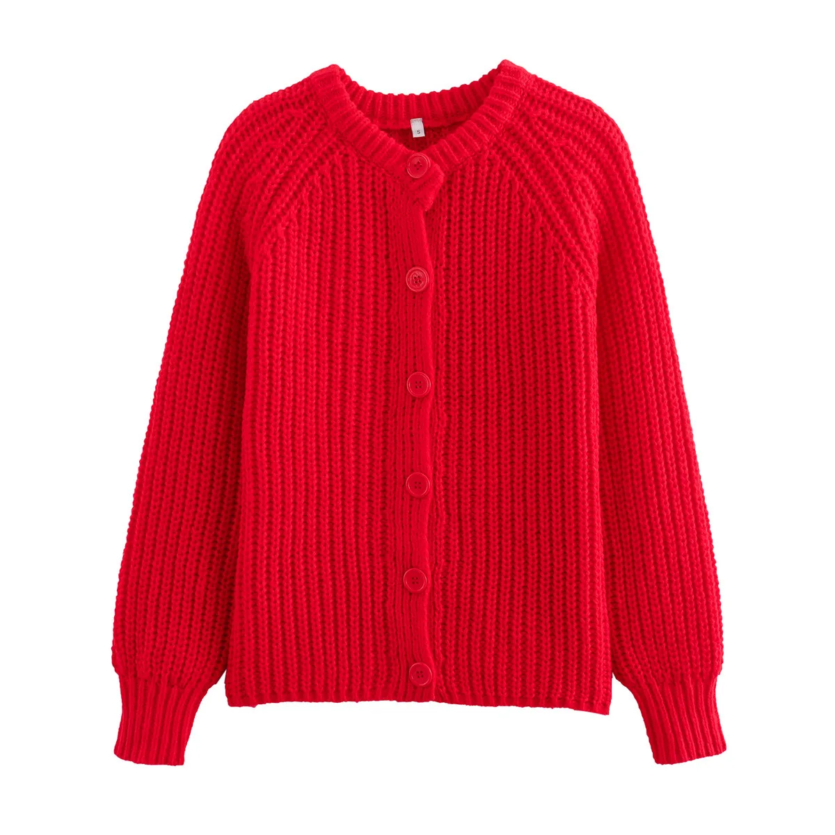 Women O-neck Single Breasted Cardigan Knitted Sweater Coat 2025