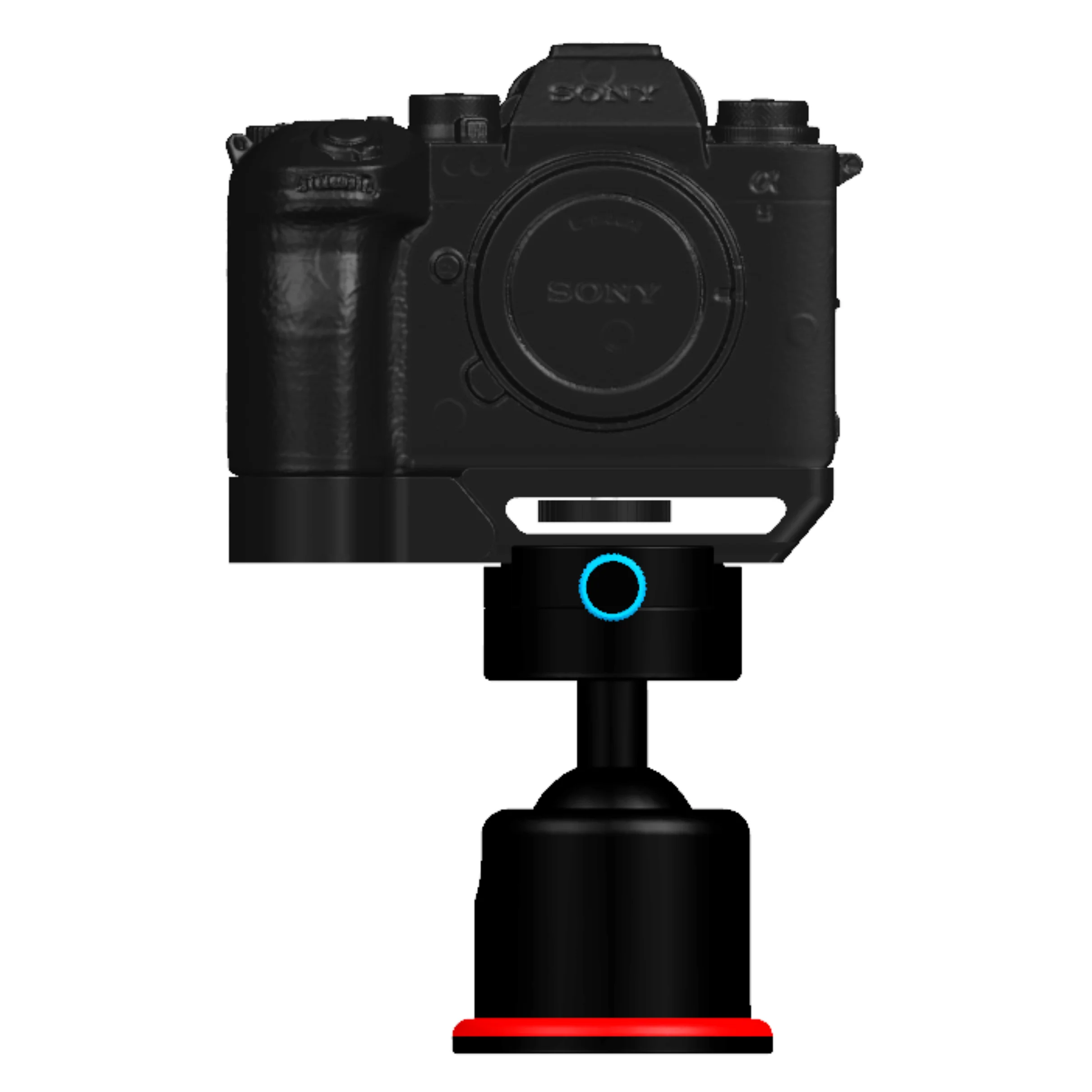 Camera Handgrip Expansion with Quick Release Plate, sony A7R4/A7M4/A7R5/A1/A9II/A9M2 Compatible, Lightweight Handle, Arca Releas
