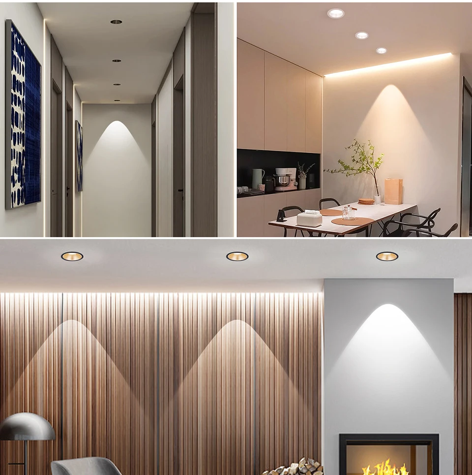 Aluminum LED Spotlight Recessed Downlight Image 10