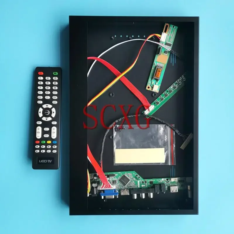 

Metal Case+TV Analog Driver Board Fit LP141WX1-TLA1/TLB1/TLC1/TLE1 VGA USB HDMI-Compatible 14.1" 30 Pin LVDS 1280*800 Kit 1CCFL