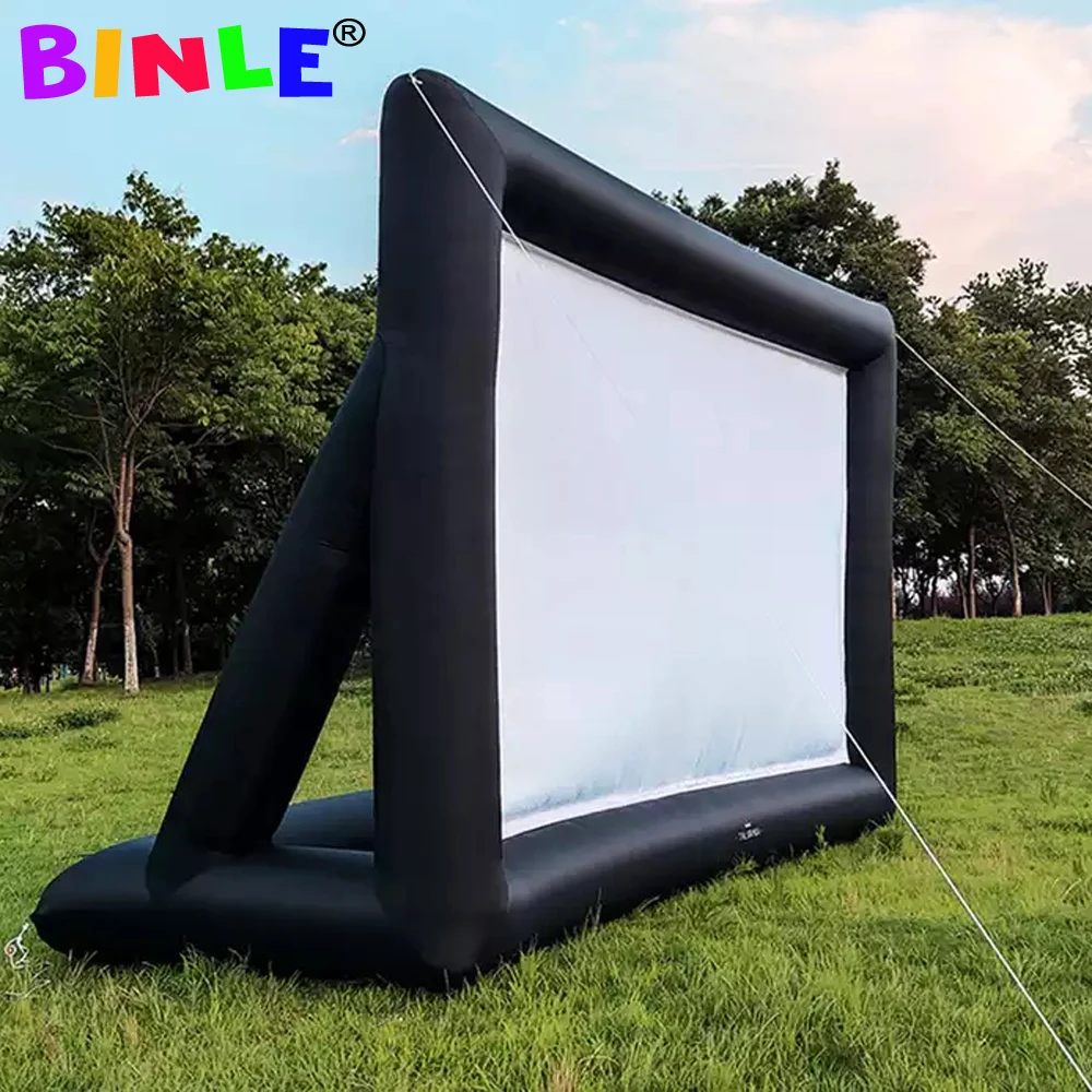 Customized 6x4mh Large Outdoor Inflatable Movie Screen Inflatable