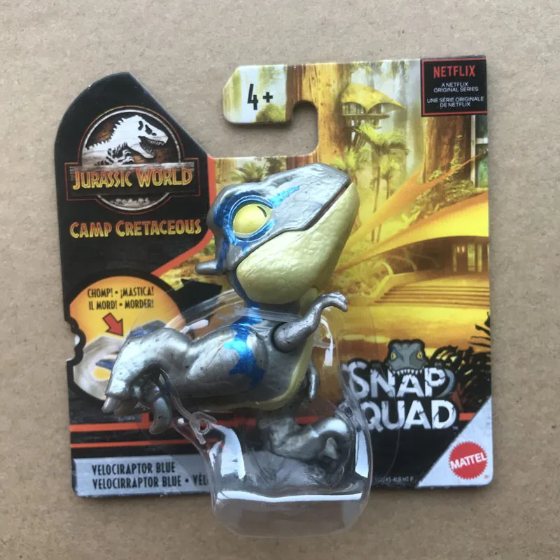 Original Jurassic World Interactive Dinosaur Toys - Velociraptor & Indominus Rex Juguetes Gift