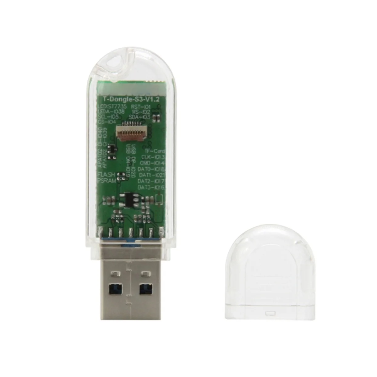 T-Dongle-S3 ũ    , LCD ÷ ,   TF ī, 0.96 ġ, ST7735, ESP32 S3