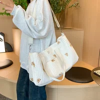 Grand sac de maternité pour maman, sac de rangement pour couches de bébé, grande capacité, organisateur d'articles pour bébé, sac de voyage pour femmes, sac à main multifonctionnel 4