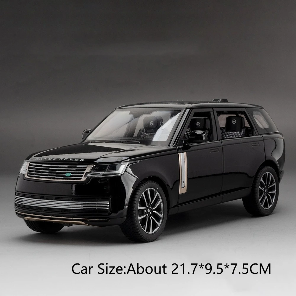 1:24 Land Rover DEFENDER Toy Car with Sound, Light & Shock Absorption Features