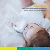 Easy Grip Baby Bottle Handles Universal Durable Baby Bottle Holder Safe Baby Feeding Bottle Accessories for Philips Avent 4