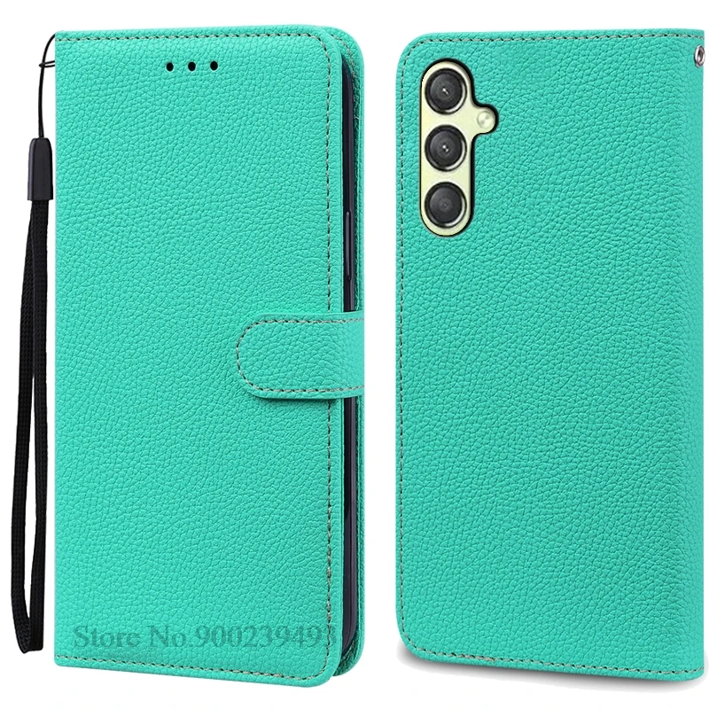 Soft Silicone Leather Flip Wallet Phone Case in Classic Book Style