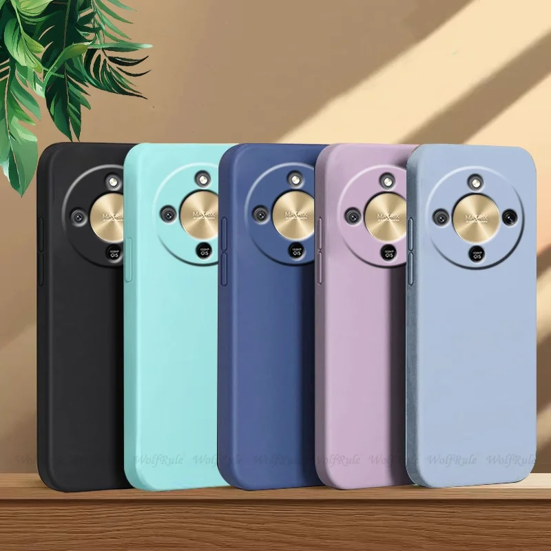 Liquid Silicone Shockproof Back Bumper TPU Case for Honor Turbo - Soft Protective Cover