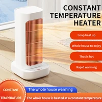 1300W Electric Heater Portable Desktop Fan Heater Heating Warm Air Blower Mini Radiator Home Office Warmer Machine for Winter 1