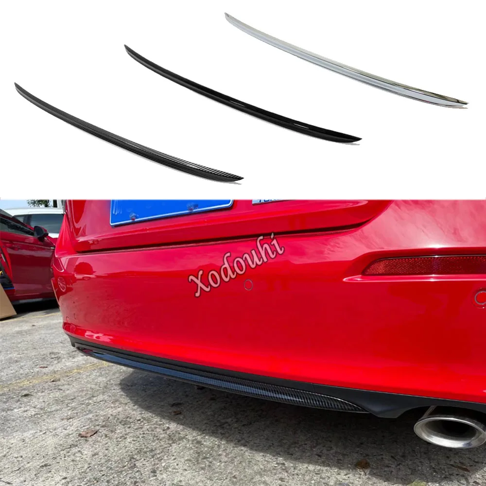 

Car Rear Bumper Bottom Trim Molding ABS Plastic Car Styling Accessories Stick Decoration For Honda Civic 11th Gen 2022 2023 2024