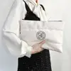 Portable Makeup Bag New Fashion Quilted Cotton Floral Cosmetic Storage Bag Large capacity Solid Color Travel Toiletry Bag 1