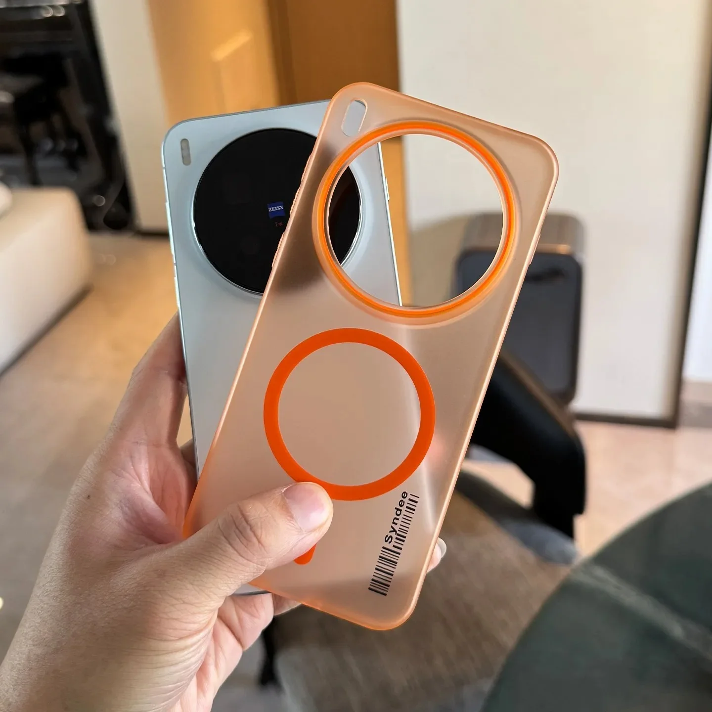 Sleek Ice Fog Matte Shockproof Magnetic Phone Case - Ultra-Thin Design