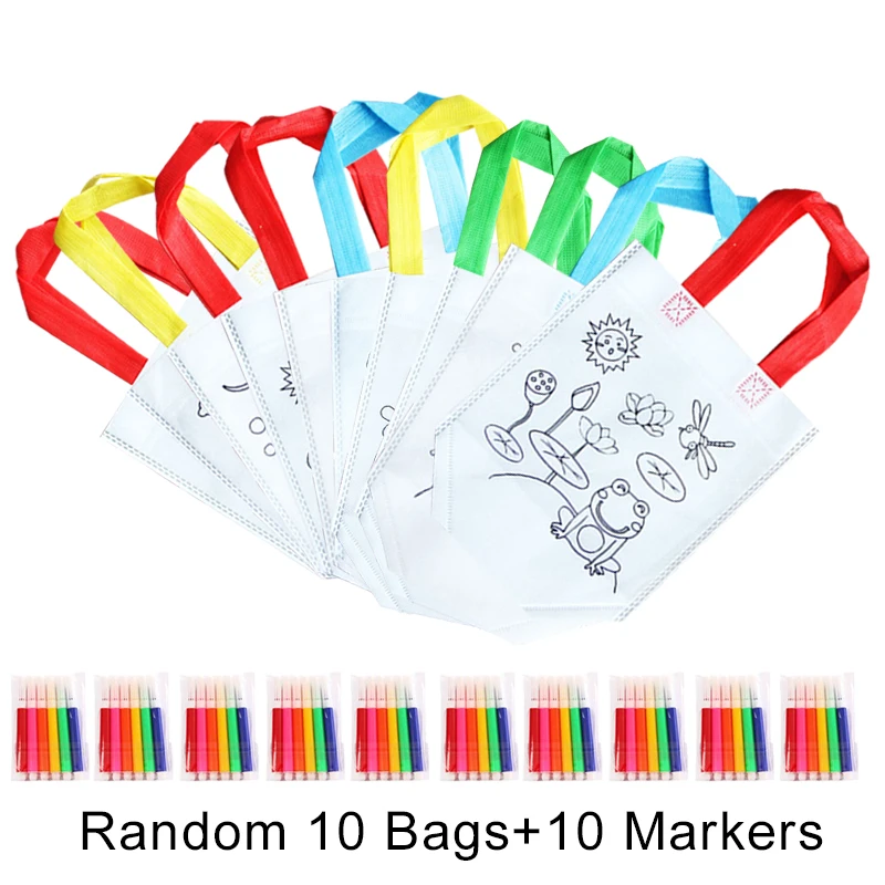 10 bags 10 markers