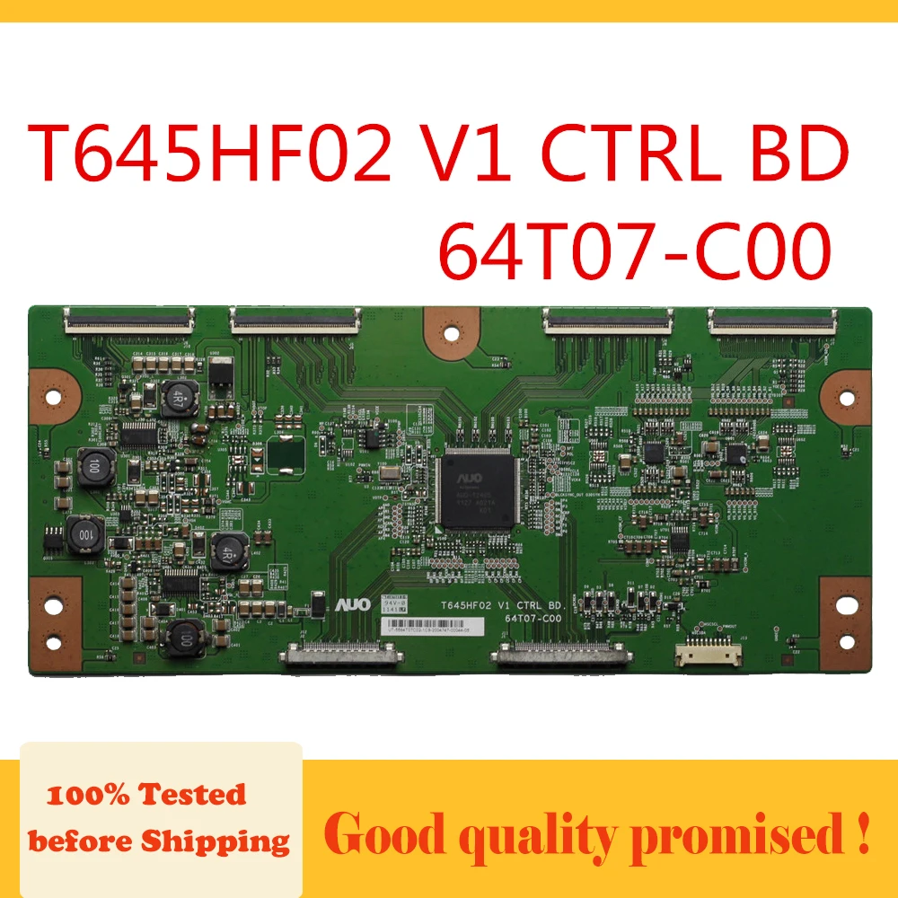

Logic Board T645HF02 V1 CTRL BD 64T07-C00 for TV 65E91RD ...etc. Original Tcon Board TV Board T645HF02 V1 64T07-C00 T-con Board