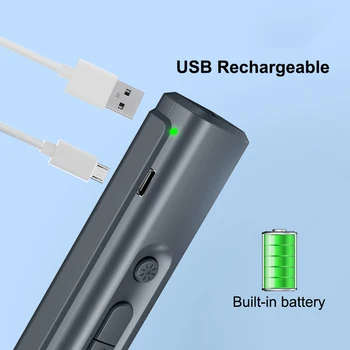 With LED Indicator Lanyard Ultrasonic Dog Repeller Dog Trainer Anti Barking Device USB Rechargeable Dog Drive Device 2