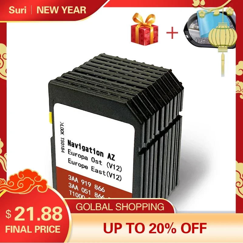 Originale Per Vw Sd Card Navigation V12 Europe East Rns 315 Sistema Di Navigazione Aggiornamento Software Navi