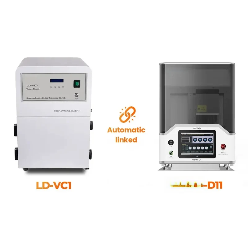 치과용 진공청소기 150W (건식 밀링머신용) 65dB 미만, 흐름량 212m²/h, 연결 가능 (Adite/Upcera/Cradle/Roland/vhf)
