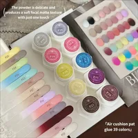 Gel de tapotement Air Cushion 39 couleurs pour ongles, maille élastique, sans rinçage, haute saturation, couleur unie, dégradé, sans joint, vernis à ongles UV spécifique 4