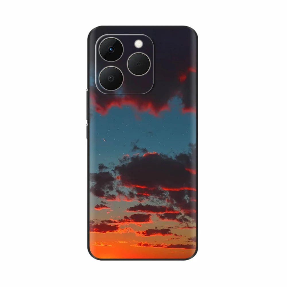 Fashionable Soft Silicone Protective Phone Case with Camera Protector
