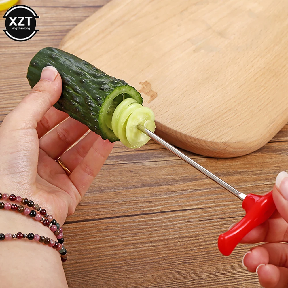 Vegetables Spiral Knife Potato Carrot Cucumber Salad Chopper Easy Spiral Screw Slicer Cutter Spiralizer Kitchen Tools 1pc kitchen gadgets