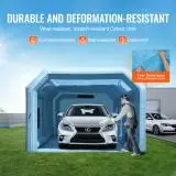 Inflatable Paint Booth SucceBuy Inflatable Paint Booth Inflatable Spray Booth with Powerful Blowers and Air Filter System Portable Car Paint