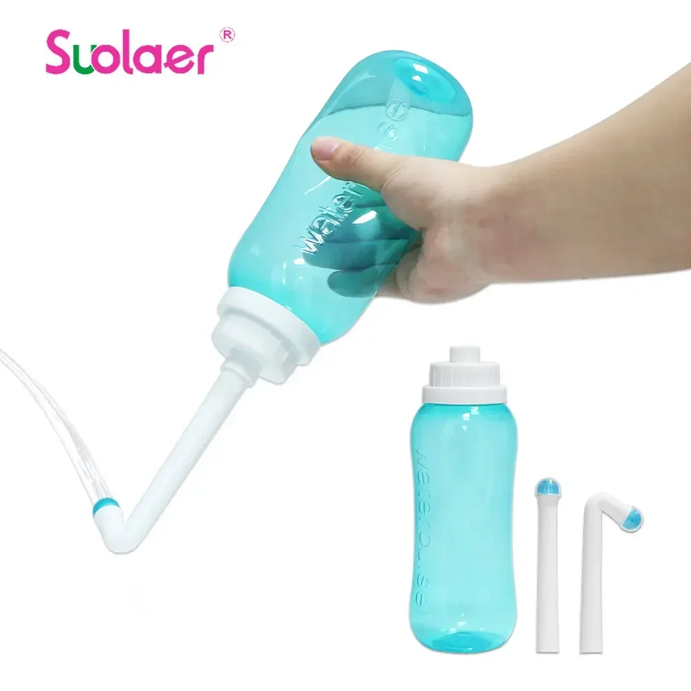 400ml Vagina Ass Bidet Cleaner Hand Held Spray Bottle Intimate Hygiene Personal Cleaner Vaginal Anal Washing Health Care Women 1
