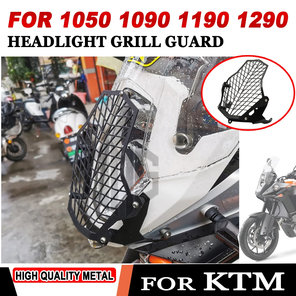 

Motorcycle Headlight Guard Grille Protector Cover Grill For KTM 1050 1090 1190 Adventure R L ADV 1290 Superadventure Accessories