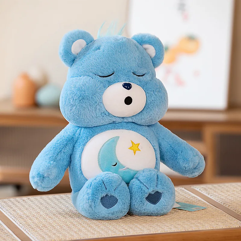 thumbnail image 1 of 2024 Miniso Anime Peripheral Rainbow Bear Plush Doll Juguete de peluche de dibujos animados para niños Moda Nuevo Care Bears Muñeca Juguete Adorno Regalo, 1 of 5