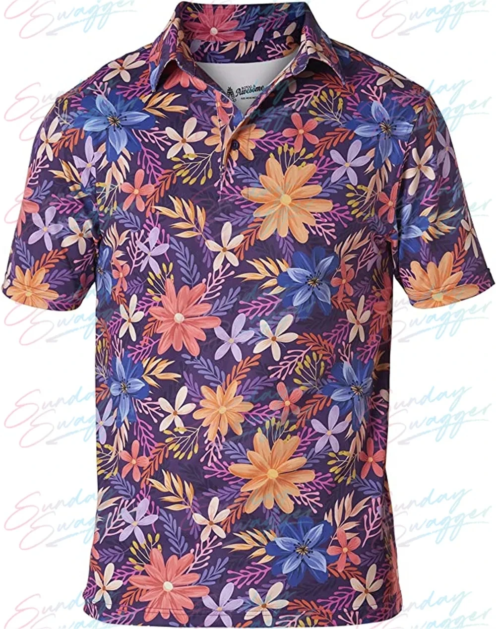Men's fashion printed golf POLO shirt summer short-sleeved outdoor golf shirt F4 racing casual T-shirt top For mens golf shirt