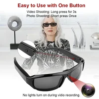 HD 1080P Mini Glasses Camera Portable Video Recorder Wearable Sunglasses Camera Outdoor Sports DV DVR Surveillance Camcorder 5