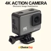 CERASTES Action Camera 4K60FPS WiFi Anti-shake Action Camera With Remote Control Screen Waterproof Sport Camera drive recorder 1