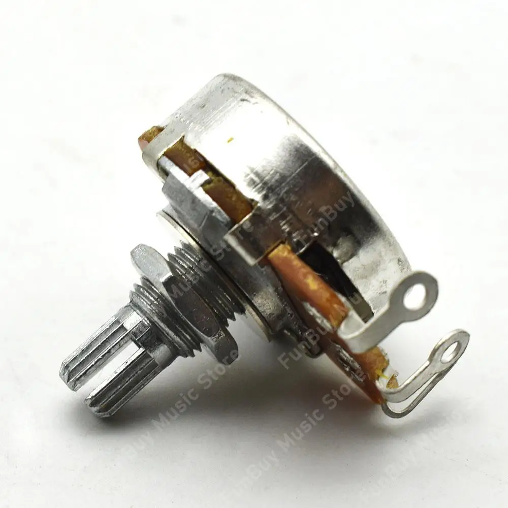 15mm A250K B250k A500K B500K Short Shaft 15mm Linear Pot Guitar Tone Potentiometer for Electric Guitar 4pcs guitar tool