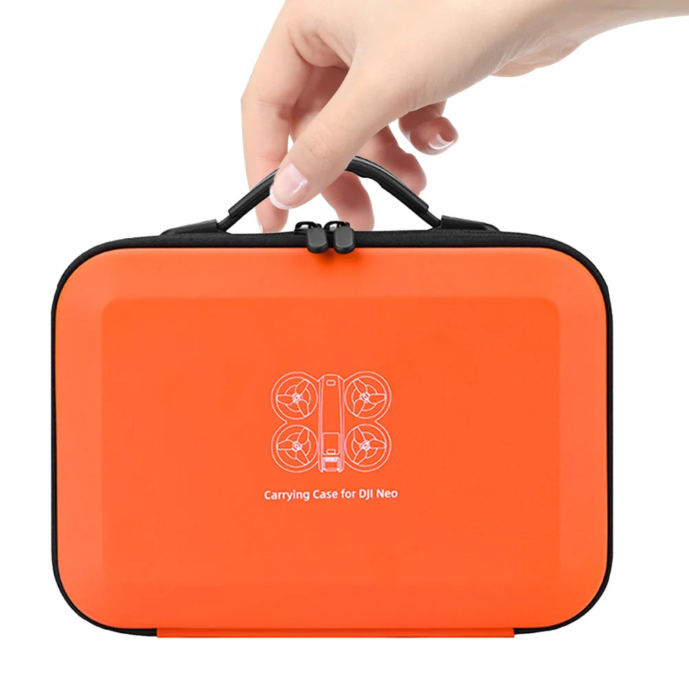 Portable Carrying Case Shockproof PU Travel Bag Waterproof Hard Shell Handbag for DJI NEO Drone Controller Accessories