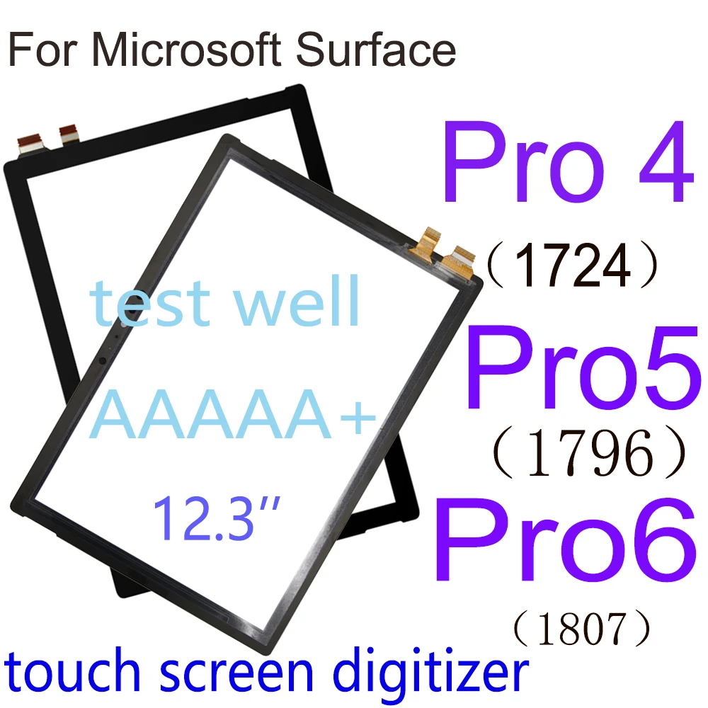 Lcd Pro 5 Originale Per Microsoft Surface Pro 5 1796 Lcd Touch Digitizer Assembly Lp123Wq1 Per Display Lcd Microsoft Surface Pro5