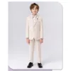 Toddler Classic Boys'Formal Suit Set Kids Formal Outfit Boys Formal Dresswear Vest Set 3